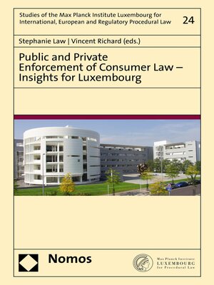 cover image of Public and Private Enforcement of Consumer Law – Insights for Luxembourg